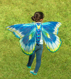 Hearth Song: Fantasy Butterfly Wings - Blue/Green