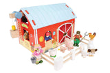 Le Toy Van: Red Barn - Wooden Playset