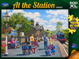 Holdson XL: 500 Piece Puzzle - At The Station S2 (Oakworth)