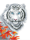 Diamond Dotz: Facet Art Kit - White Tiger in Autumn