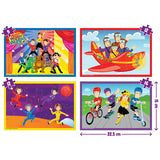 The Wiggles: 4-in-1 Wooden Jigsaw Puzzle