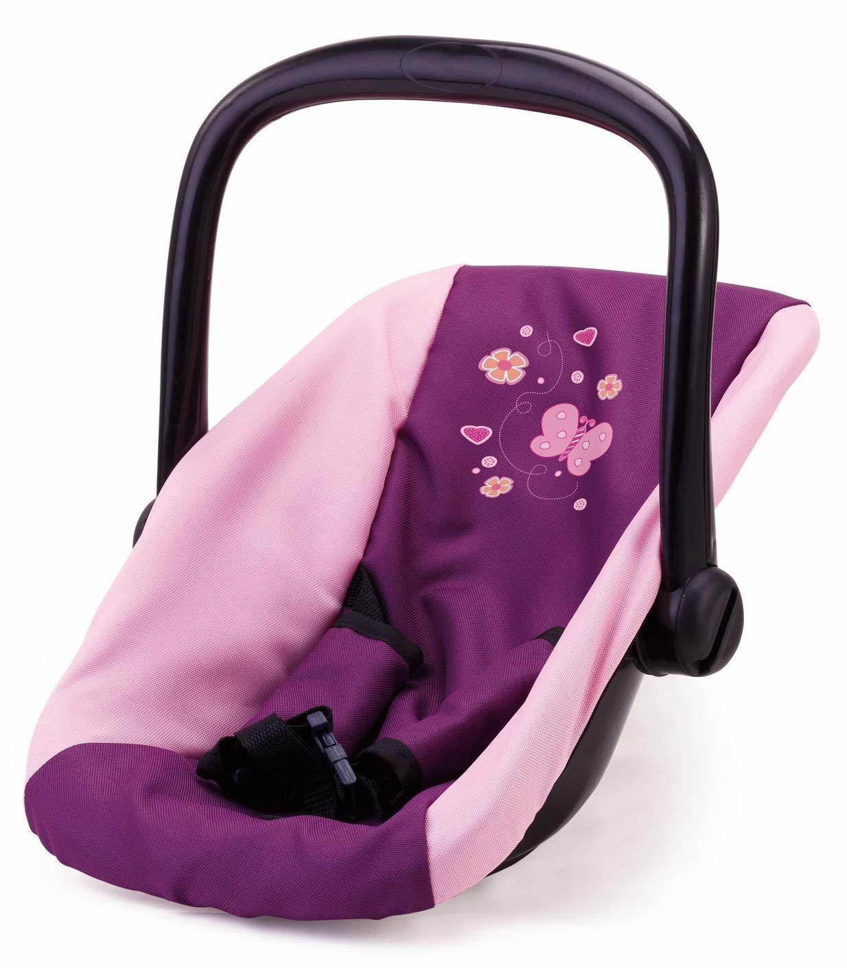 Bayer: Doll Car Seat - Purple Butterfly
