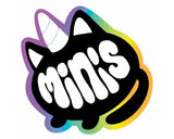 TeeTurtle: Reversible Mini Plush - Cat (Tuxedo)