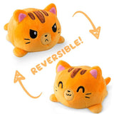 TeeTurtle: Reversible Mini Plush - Cat (Orange Tabby)