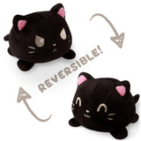 TeeTurtle: Reversible Mini Plush - Cat (Black)
