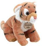Antics Wildlife: Tiger Sitting (Brown) - Animal Plush