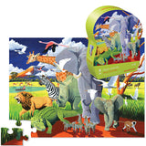 Crocodile Creek: 36-Piece Shaped Box Puzzle - Wild Safari