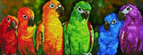 Diamond Dotz: Facet Art Kit - Rainbow Parrots
