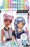 Make It Real: Fashion Design Sketchbook - Pastel Pop!