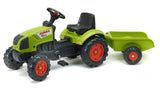 Falk: Claas Pedal Tractor - With Trailer