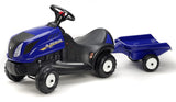 Falk: New Holland Baby Tractor - With Trailer