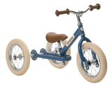 Trybike: 2-In-1 Steel Balance Bike - (Blue/Brown)