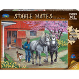 Stable Mates: Back in the Harness (500pc Jigsaw)