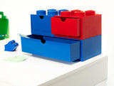 LEGO: Desk Drawer 8 - Stackable Storage Box (Red)