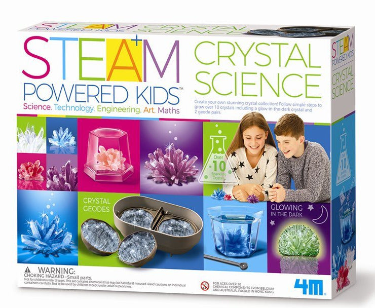 4M STEAM: Powered Kids - Crystal Science Kit