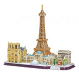 Cubic Fun: City Line 3D Puzzle - Paris