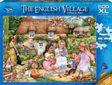 Holdson XL: 500 Piece Puzzle - The English Village S2 (A Picnic for Bears)