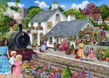 Holdson XL: 500 Piece Puzzle - The English Village S2 (At the Train Station )