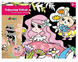 Avenir: Colouring Velvet Kit - Princess & Her Garden
