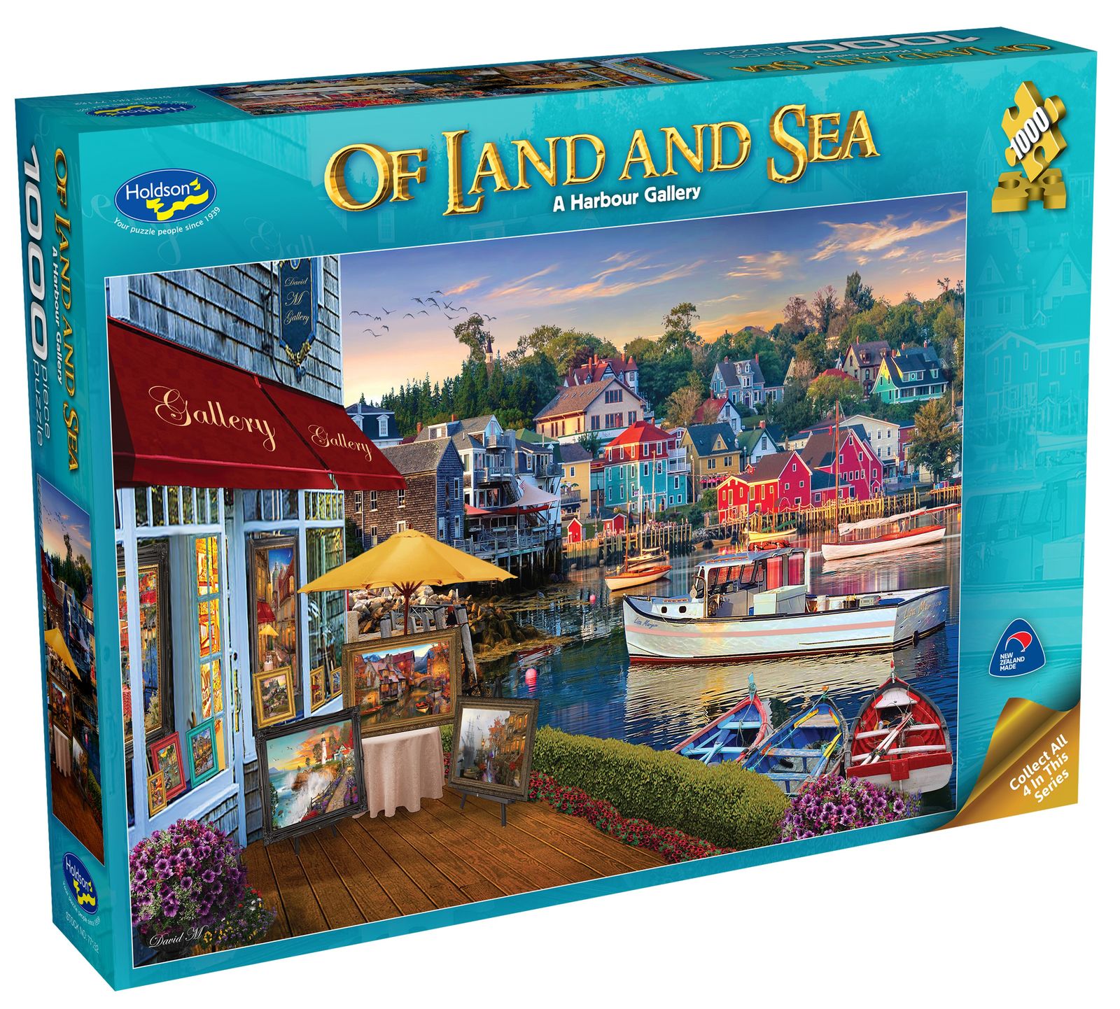 Of Land and Sea: A Harbour Gallery (1000pc Jigsaw)