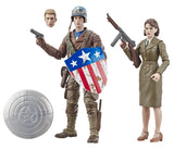 Marvel Legends: Captain America & Peggy Carter - 6" Action Figure Set