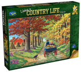 Living a Country Life: Shady Lane (1000pc Jigsaw)
