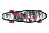 Flybar: Grip Tape Cruiser - 22" Skateboard (Black Camo)