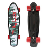 Flybar: Grip Tape Cruiser - 22" Skateboard (Black Camo)