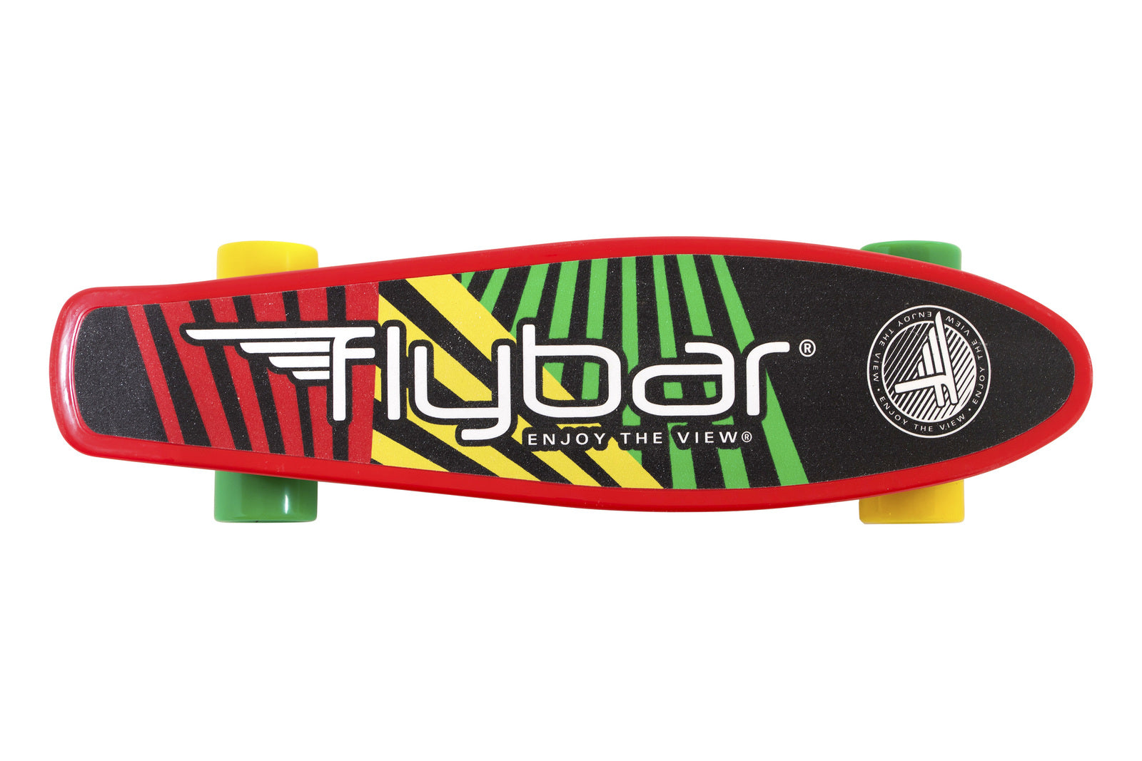 Flybar: Grip Tape Cruiser - 22" Skateboard (Red Flag)