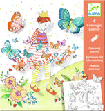 Djeco: Colouring Surprise Set - Lady Butterfly