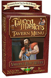 Tavern Masters: Tavern Menu - Deck Expansion