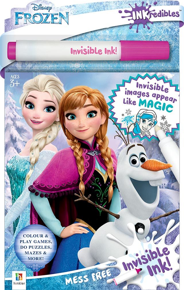 Inkredibles: Disney's Frozen - Invisible Ink Picture Set