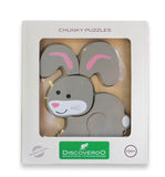 Discoveroo: Wooden Chunky Puzzle - Bunny