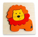Discoveroo: Wooden Chunky Puzzle - Lion