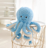 Octopus Plush - Blue (75cm)