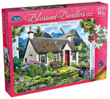 Blossom Borders: Lochside Cottage (500pc Jigsaw)