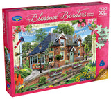 Blossom Borders: Railway Cottage (500pc Jigsaw)