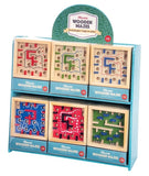 IS Gift: Classic Games - Wooden Maze (Assorted Designs)