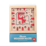 IS Gift: Classic Games - Wooden Maze (Assorted Designs)