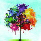 Diamond Dotz: Facet Art Kit - Rainbow Tree