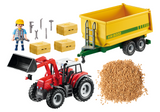 Playmobil: Country - Tractor with Feed Trailer (70131)