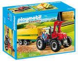 Playmobil: Country - Tractor with Feed Trailer (70131)