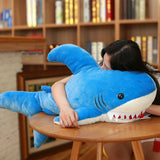 Biting Shark - Blue (90cm)