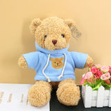 I Love you Teddy Bear - Blue Sweater (30cm)