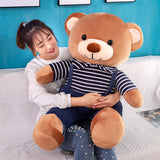Teddy Bear in Blue Overalls (80cm)