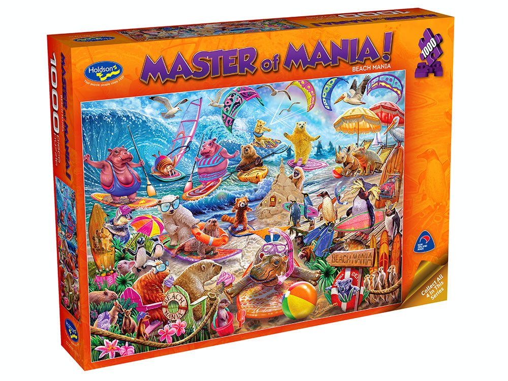 Master of Mania! Beach Mania (1000pc Jigsaw)