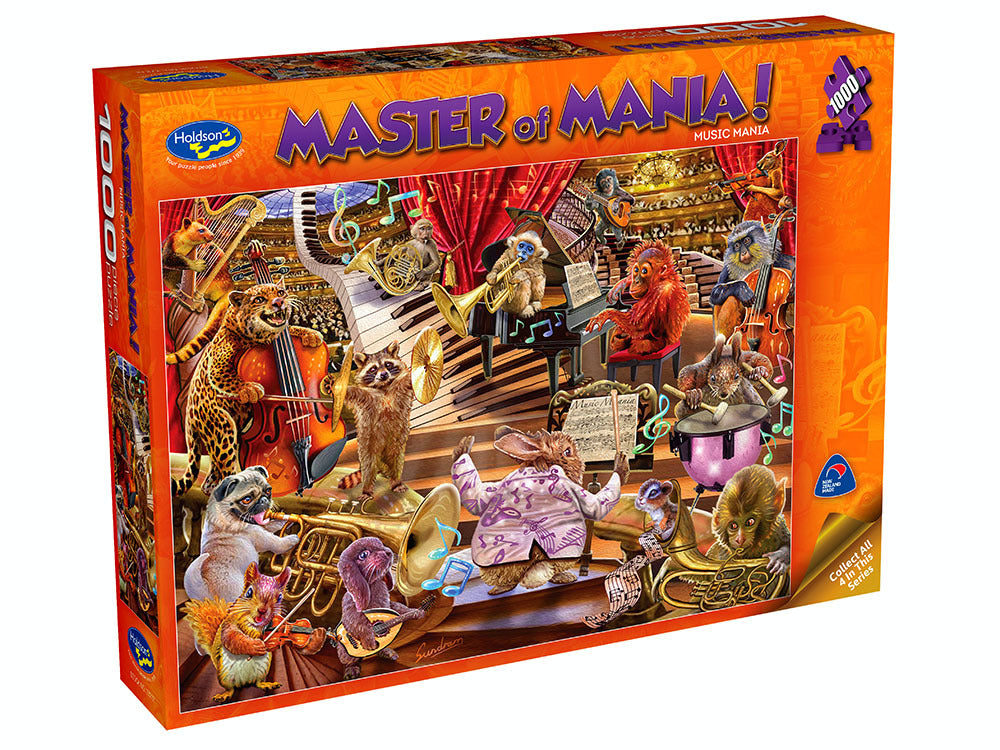 Master of Mania! Music Mania (1000pc Jigsaw)