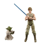 Star Wars The Black Series: Luke Skywalker & Yoda (Jedi Training) - 6" Action Figure Set