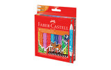 Faber-Castell: Double Ended Fibre Tip Markers - Wallet of 10