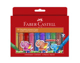 Faber-Castell:Jumbo Fibre Tip Markers - Wallet of 10